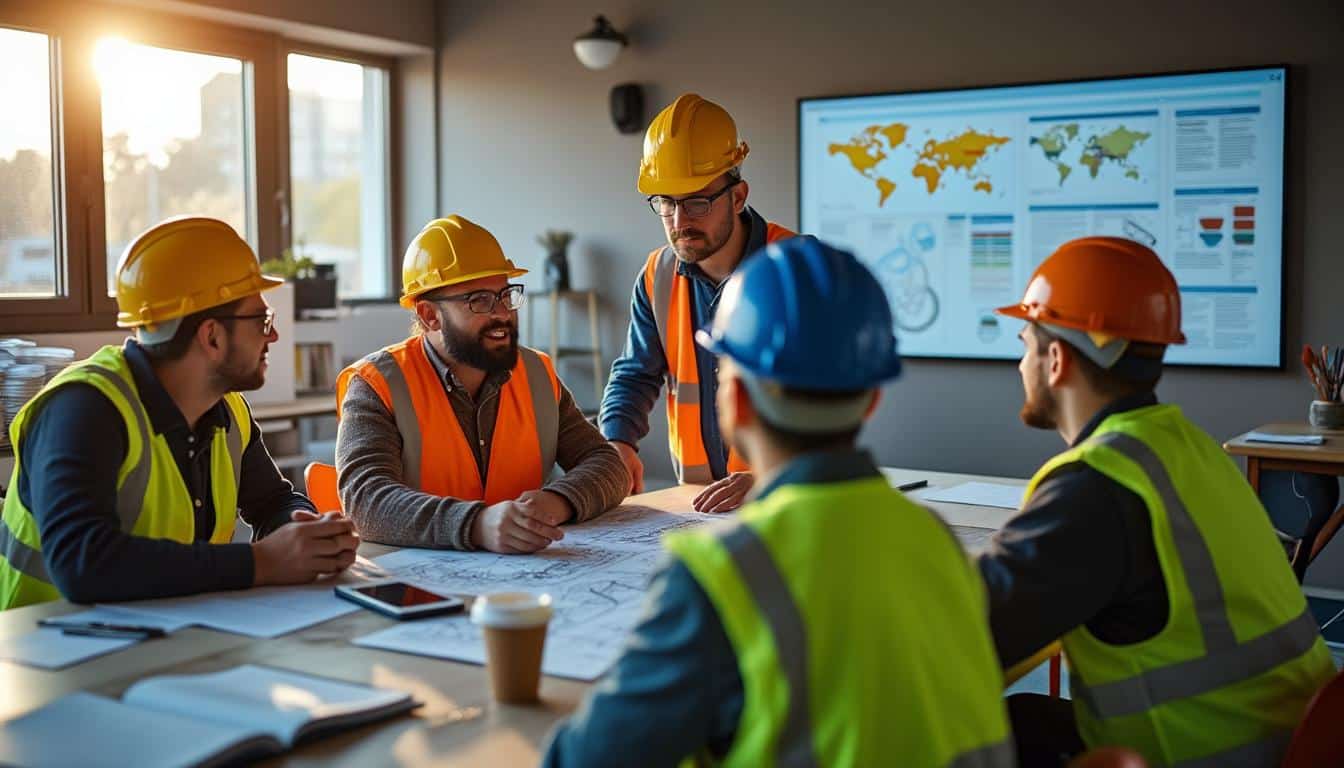 Illustration: Comprendre ce qu’est une formation courte dans le secteur du BTP