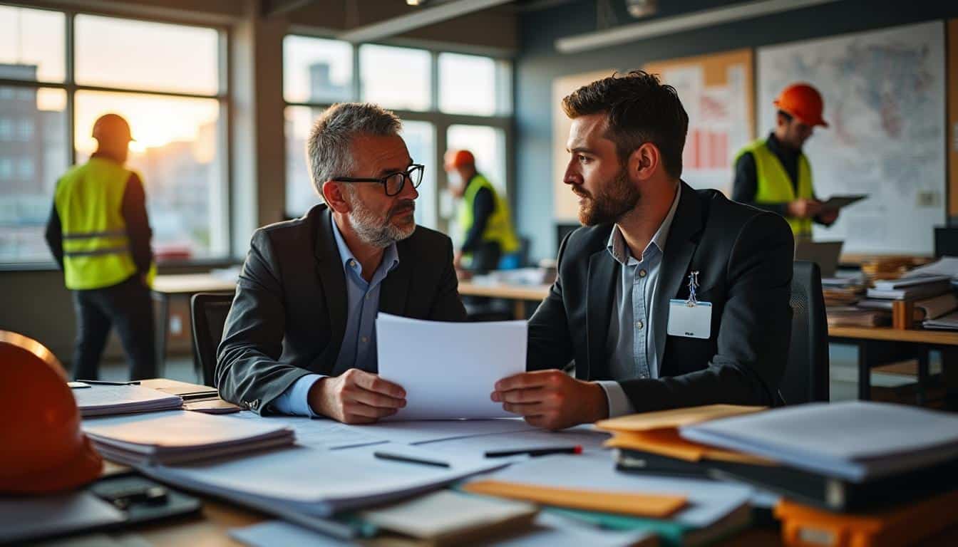 Illustration: Les durées du préavis selon la Convention collective nationale du BTP pour les entreprises de plus de 10 salariés