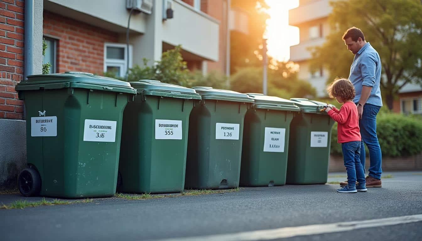 Illustration: Comprendre le volume et le litrage d’un conteneur à déchets