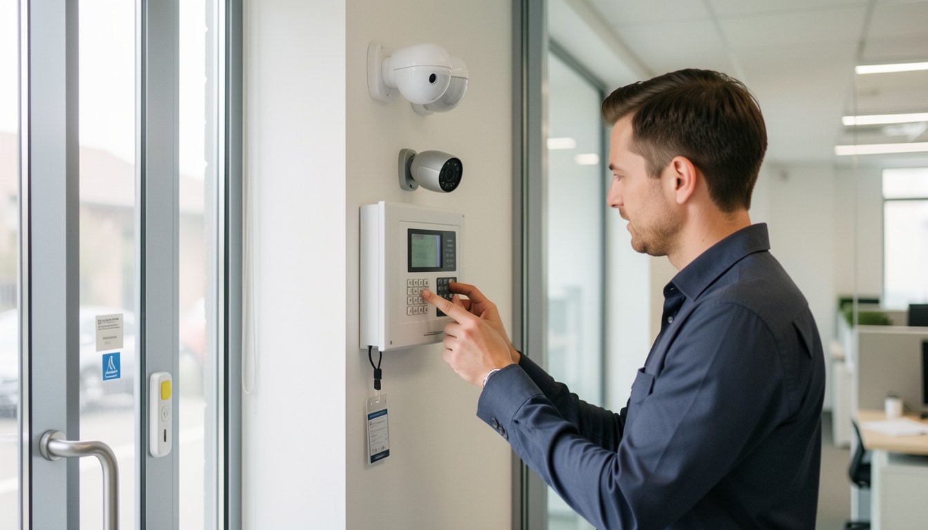 Alarme pour professionnels : prix, options et choix