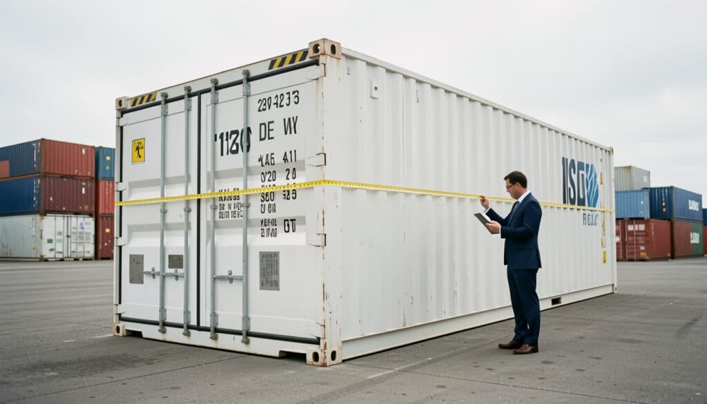Largeur d’un conteneur : mesures et dimensions utiles