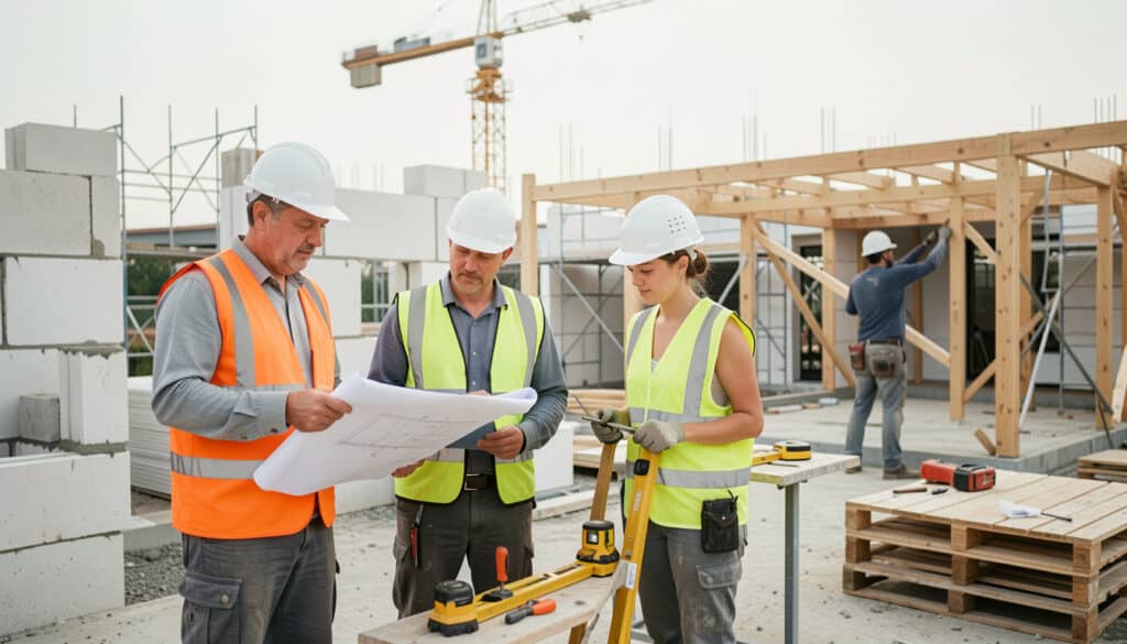 BTP et construction : comparer métiers, chantiers et voies