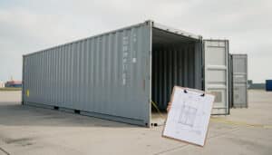Container de 20 pieds : quelle surface en m² ?